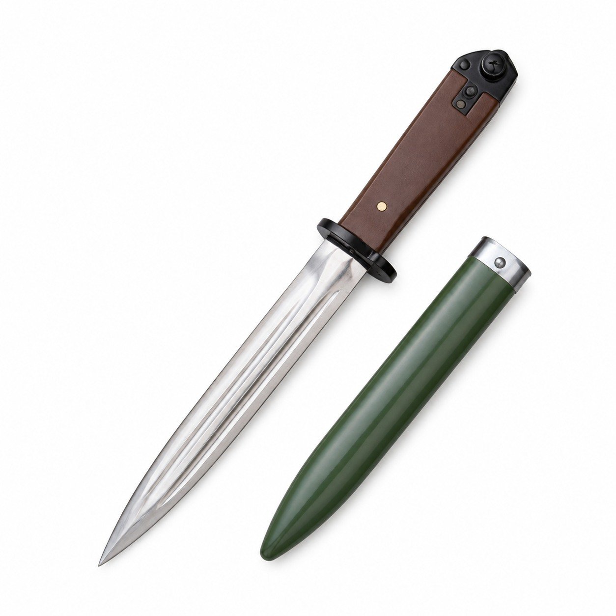 48437-main-white-clean Eight-day Minor Straightness Fixed Blade Knife - Image 1
