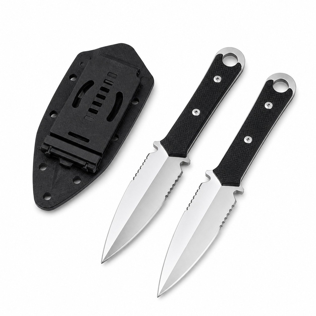 48623-main-white-clean Microtech SBD201 Hand Stabbing Push Dagger - Image 1