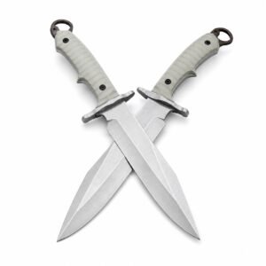 Rambo MK9 Stone Washed A8 Steel Fixed Blade Knife