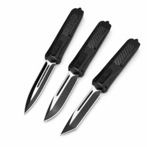 Zinc-handle Butterfly 3300 Carbon Fiber OTF OTF Knife