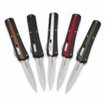 Zinc-handle Microtech Snake God OTF Knife