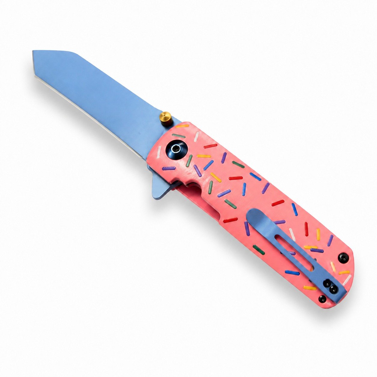 48864-main-white-clean Donut Folding Knife - Image 1