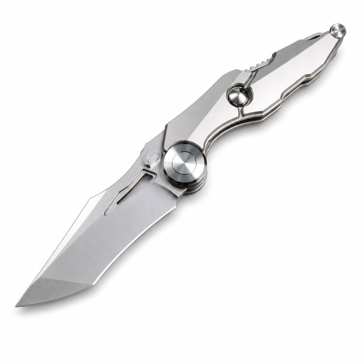 48962-main-white-clean Future Mecha M390 Pearlescent Blade With Titanium Alloy Handle SF Express - Image 1