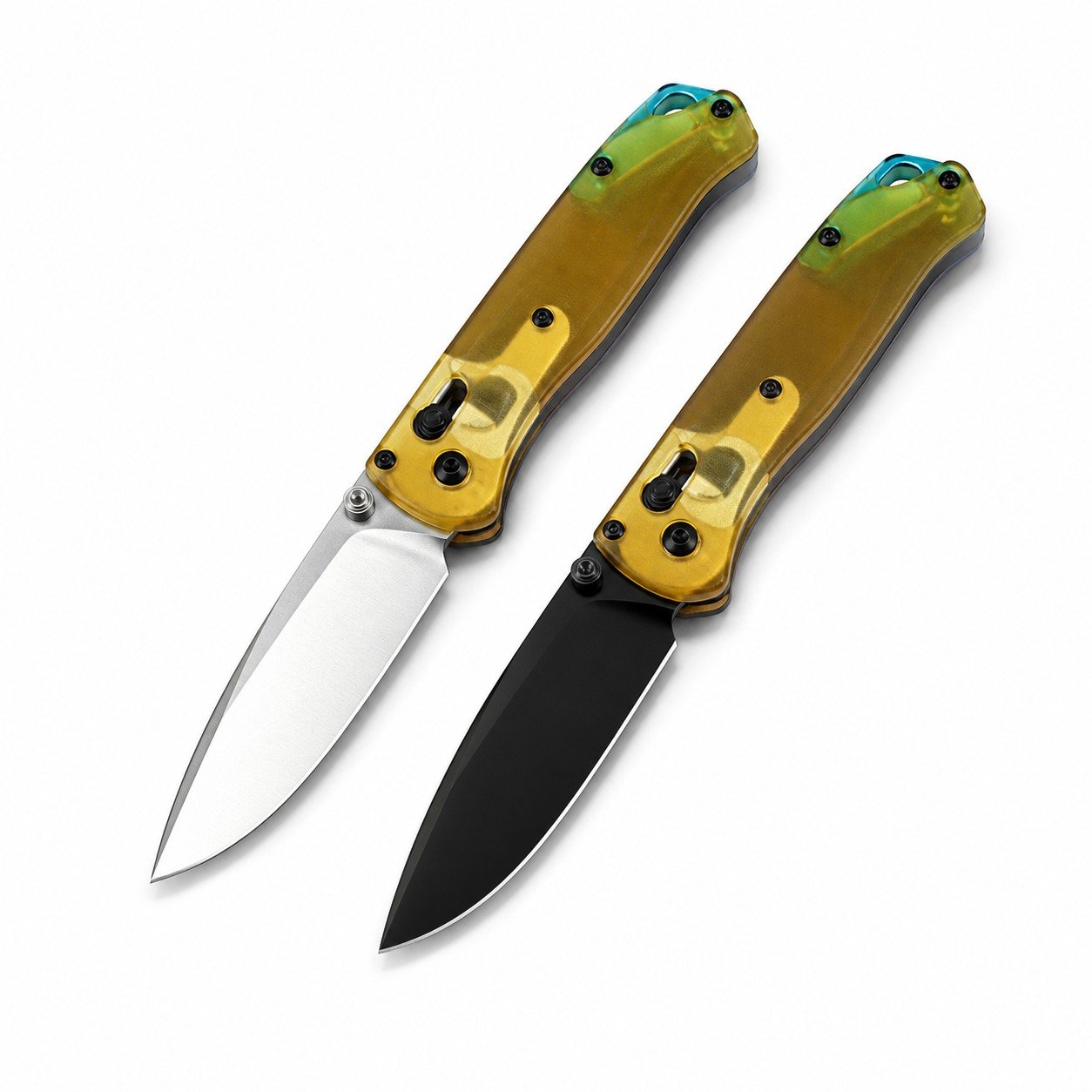48980-main-white-clean Butterfly 535 PEI Handle Folding Knife - Image 1
