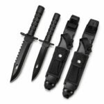 M9/D80 All-in-One Blackblade Fixed Blade Knife
