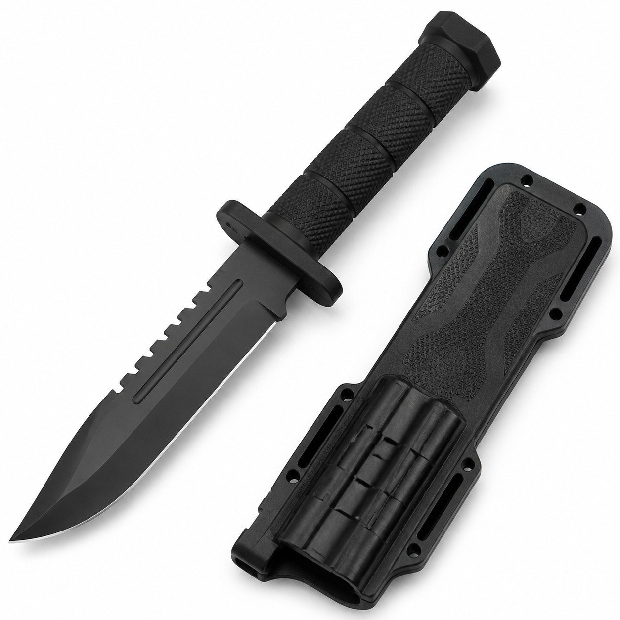 49192-main-white-clean The Quartermaster Sought A Small Salary For Survival Fixed Blade Knife - Image 1