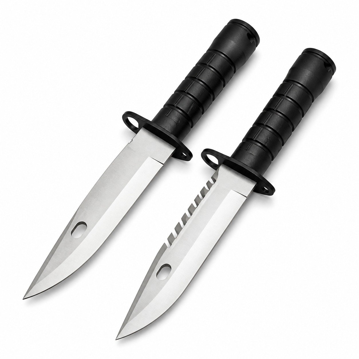 49210-main-white-clean M9/D80 Straight Integrated Keel Fixed Blade Knife - Image 1