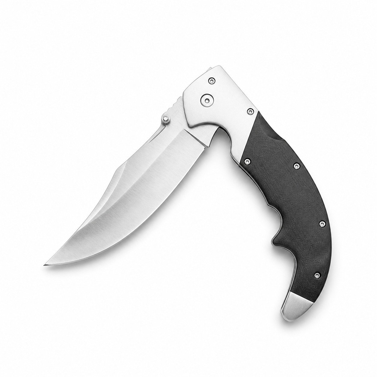 49270-main-white-clean Cold Steel 62NCX Medium Discount Folding Knife - Image 1