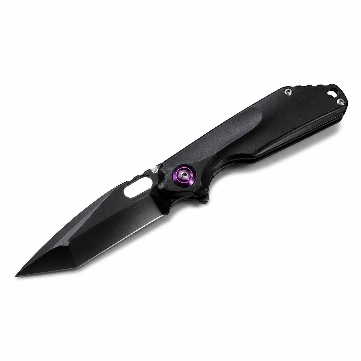 49306-main-white-clean Pioneer MSC DLC Blade M390 Titanium Alloy Handle SF Express - Image 1