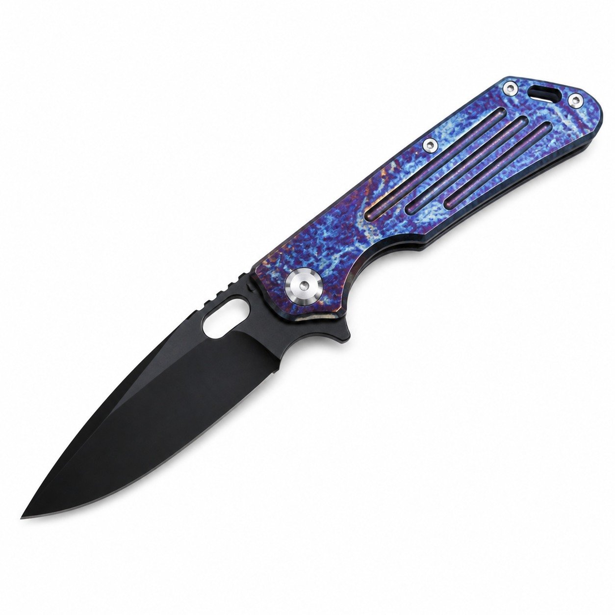 49312-main-white-clean Pioneer SMF DLC Blade M390 Titanium Alloy Handle SF Express - Image 1