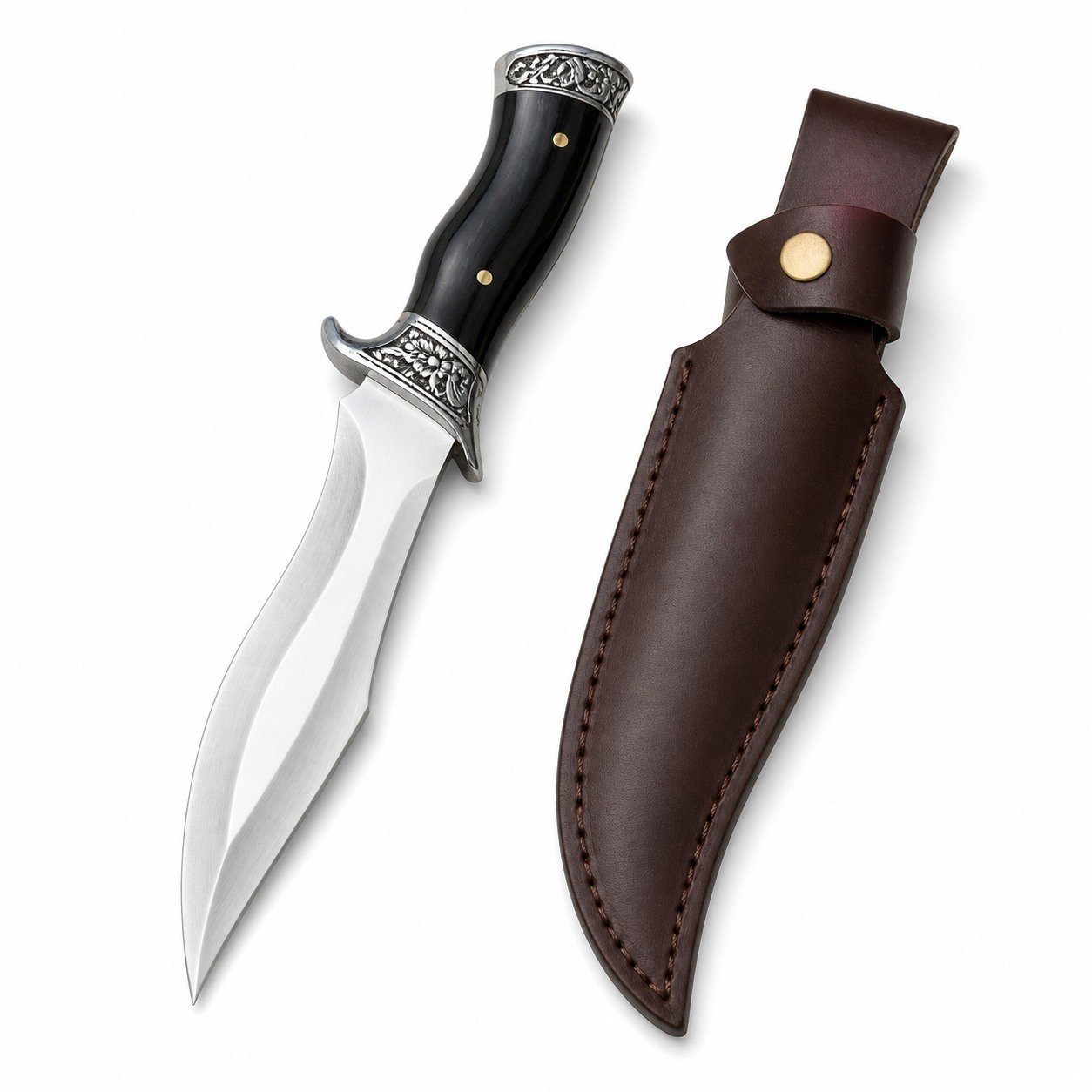 49431-main-white-clean Breaking The Ice With A Small Straightness Fixed Blade Knife - Image 1