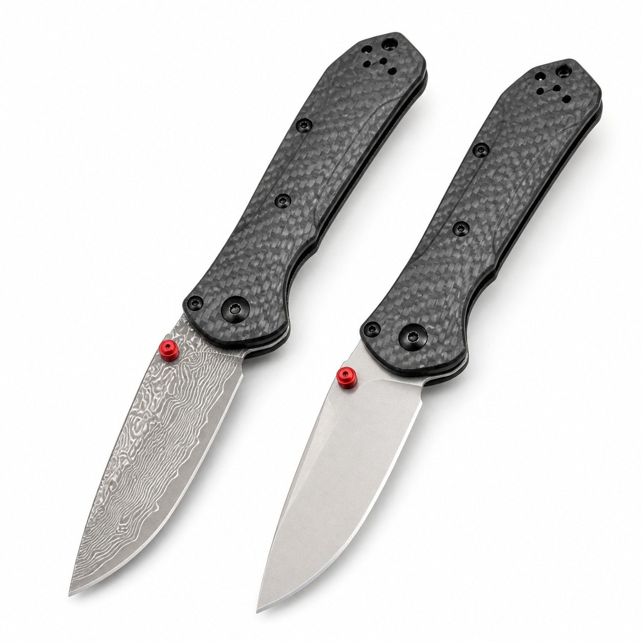 49497-main-white-clean Butterfly 565% Off Damascus Folding Knife - Image 1
