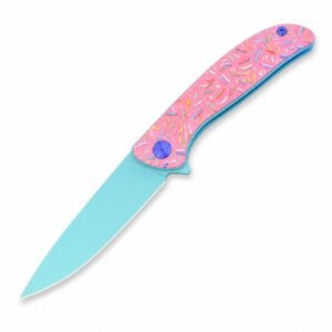 Bear Head Donut Fold Folding Knife