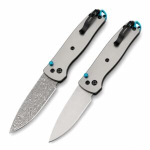 Butterfly 535 Titanium Alloy Damascus Folding Knife