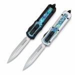Butterfly And Abalone Jump Wildly OTF Knife