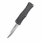 Zinc Handle Microtech Hera Goddess Flat Handle OTF Knife