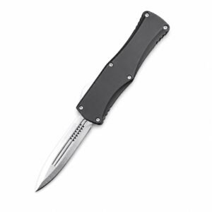 Zinc Handle Microtech Hera Goddess Flat Handle OTF Knife