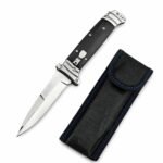 The New Version Of The Bouncy Fish Features Black Handle Side Jumps Switchblade