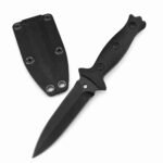 (G46) Poisonous Eyes Double-Peaked Hand Thorn Push Dagger