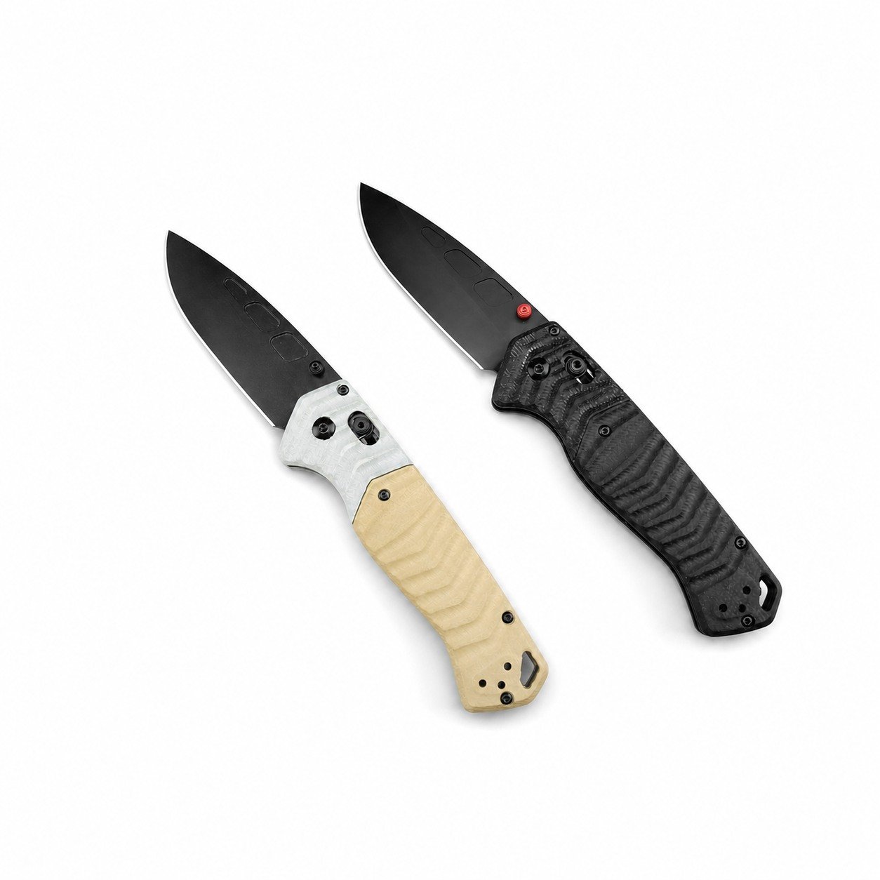 50109-main-white-clean Butterfly 593 Side-Opening Switchblade - Image 1