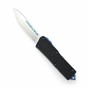 CobraTec Direct Jump Special Edition Black Handle OTF Knife