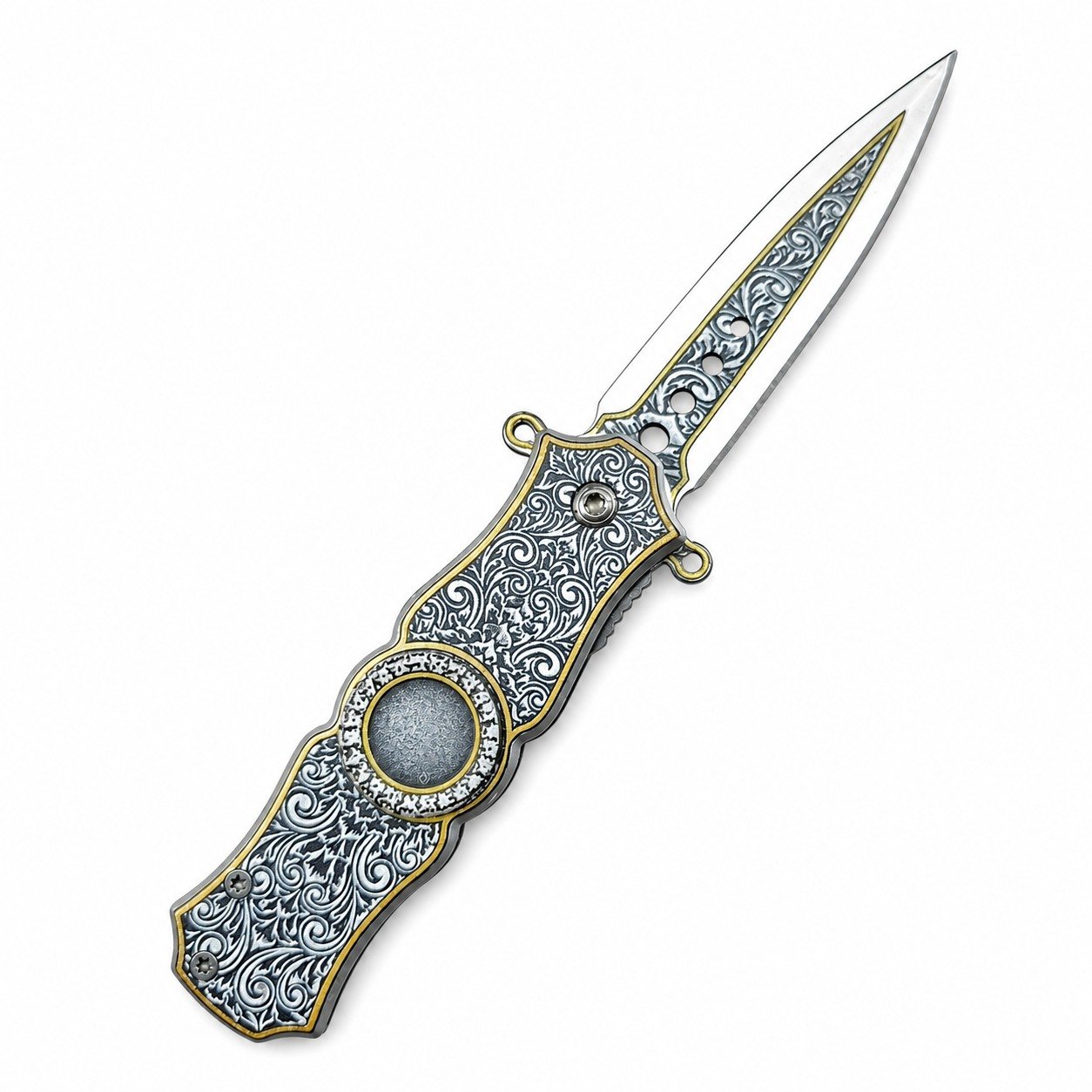 50496-main-white-clean CM78 Gyro Fold Folding Knife - Image 1