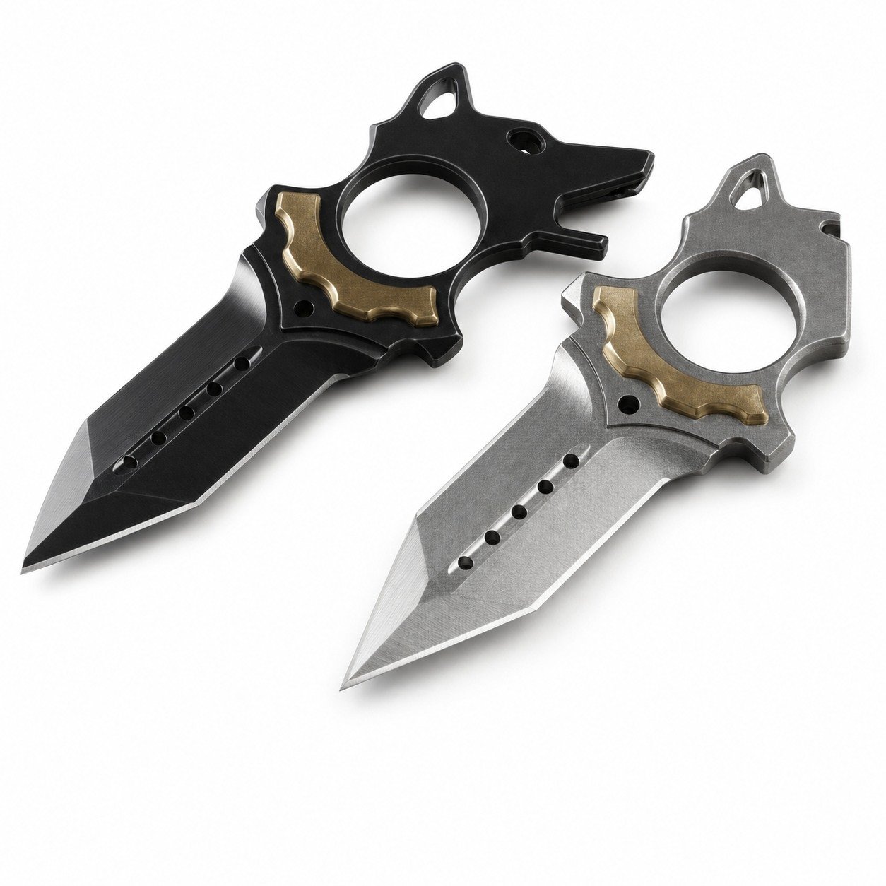 50586-main-white-clean Wealth Thorn AUS-10 Push Dagger - Image 1