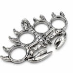 Small Scorpion Tiger Four Finger Brass Knuckles