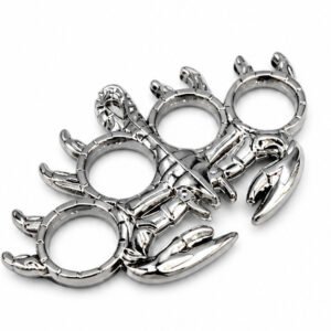 Small Scorpion Tiger Four Finger Brass Knuckles