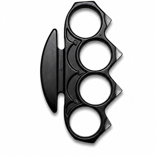 51792-main-white-clean Ninja Knuckle Knuckles Four Finger Tiger Fist Buckle Ring - Image 1