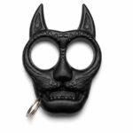 Brass knuckles Tiger head fist buckle pendant self-defense tiger two fingers