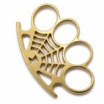 Spider brass brass knuckles with four fingers