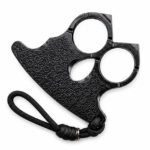 Brass knuckles Metal buckle with two fingers