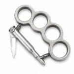 Brass Knuckles Knife Bullet Fist Squash Equipment Vehicle Four Finger Brass Knuckles