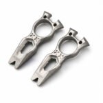 Pioneer EDC Titanium Outdoor Multi-Functional Finger Guard Brass Knuckles