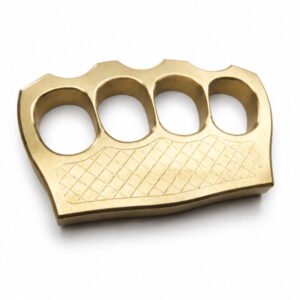 Solid Brass Knuckles EDC Defense Tools