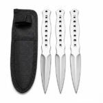 Practice Throwing Knife Set YF143 – 3-Piece, White