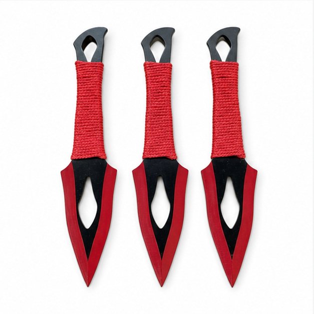 52403-main-white-clean Practice Throwing Knife Set YF183 – 3-Piece, Orange - Image 1