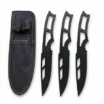 Practice Throwing Knife Set YF096 – 3-Piece, Black