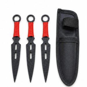 Practice Throwing Knife Set YF200 – 3-Piece, Black