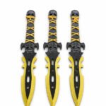 Practice Throwing Knife Set YF220 – 3-Piece, Gold