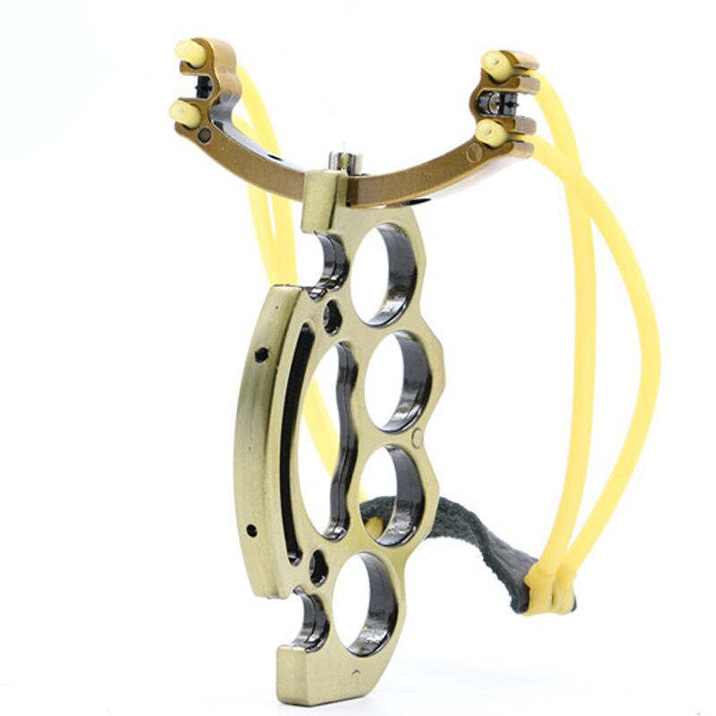 7347a1b401aa2b1bb22b266504b9d6f.png Multifunctional slingshot with four finger buckle and tiger knuckles - Image 1