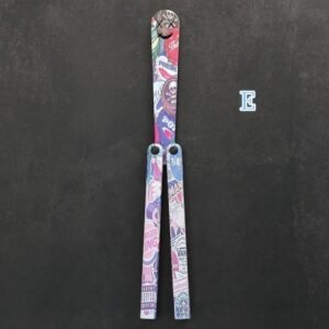 Butterfly Knife Flip Hand Knife Training Folding Knife Safe No Open Edge - Image 13