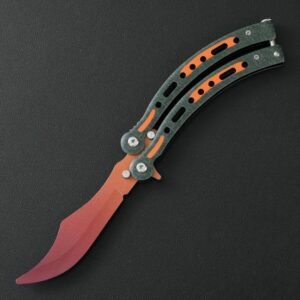 Butterfly Slaughter BALISONG Trainer Knife Upgraded - Image 9