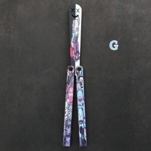 Butterfly Knife Flip Hand Knife Training Folding Knife Safe No Open Edge - Image 11