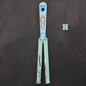 Butterfly Knife Flip Hand Knife Training Folding Knife Safe No Open Edge - Image 10