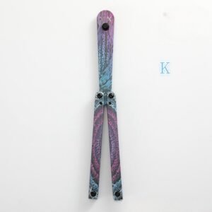 Butterfly Knife Flip Hand Knife Training Folding Knife Safe No Open Edge - Image 7