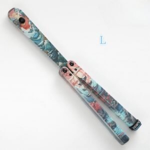 Butterfly Knife Jenny Fancy Plastic Knife Training Folding Knife - Image 8