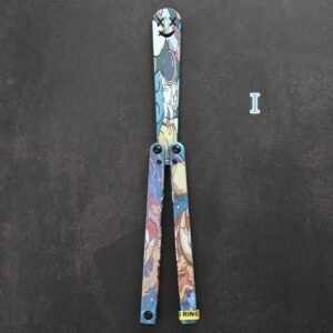 Butterfly Knife Flip Hand Knife Training Folding Knife Safe No Open Edge - Image 9