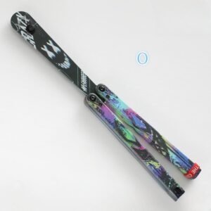 Butterfly Knife Jenny Fancy Plastic Knife Training Folding Knife - Image 2